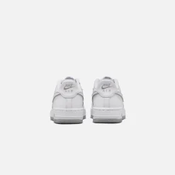 Best Sale Nike Grade School Air Force 1 White / Wolf Grey / White