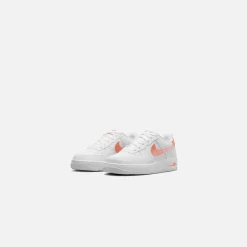 Fashion Nike Grade School Air Force 1 Next Nature White / Safety Orange