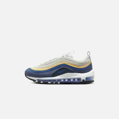 Outlet Nike Grade School Air Max 97 Summit White / Racer Blue / Diffused Blue