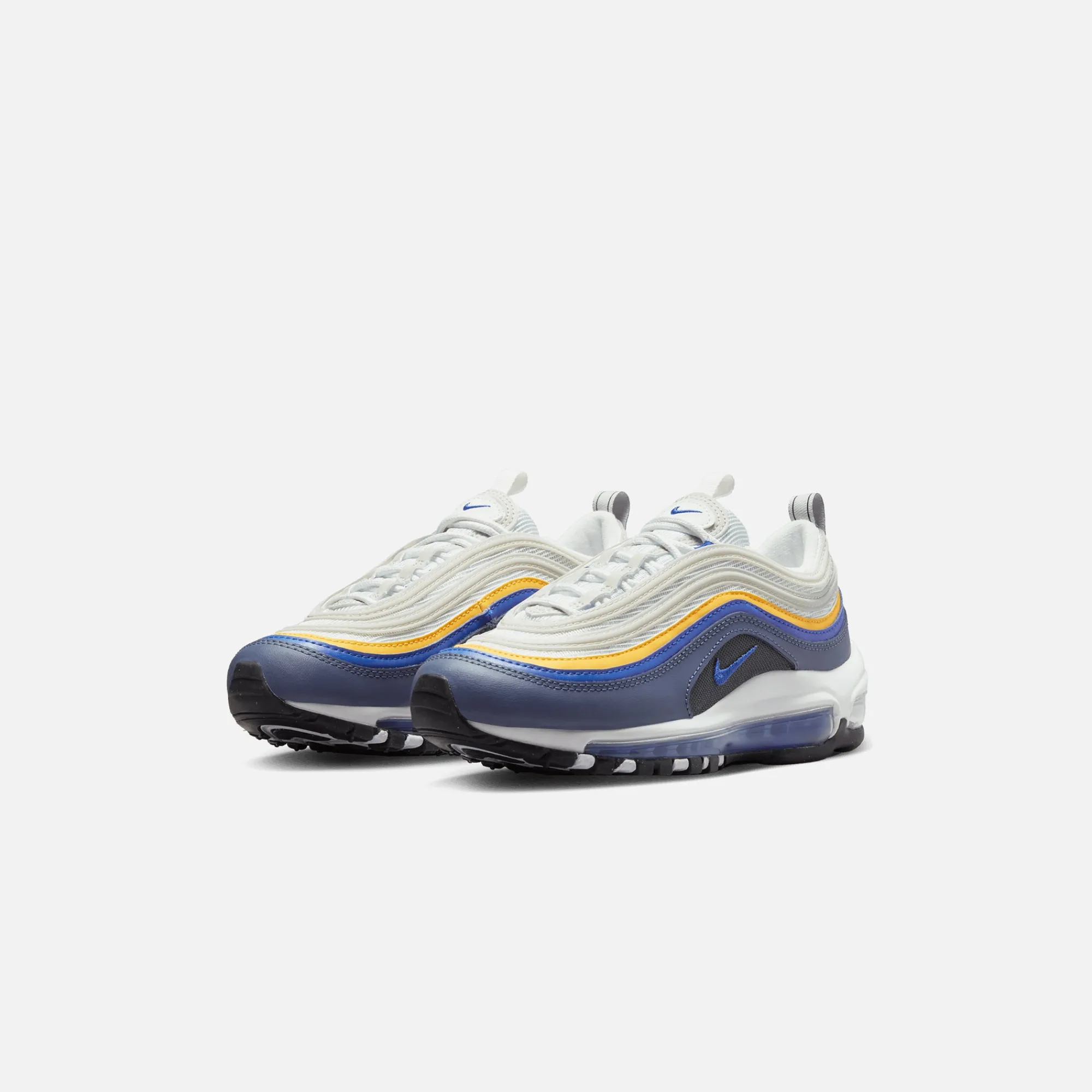 Clearance Nike Grade School Air Max 97 Summit White / Racer Blue / Diffused Blue