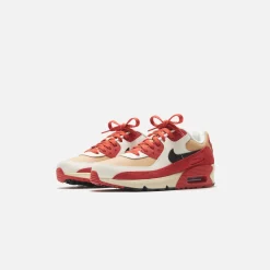 Online Nike Grade School Air Max 90 Ltr Sesame / Black / Red / Clay / Sail
