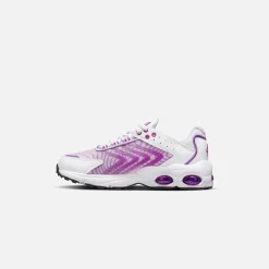 New Nike Grade School Air Max Tw White / Vivid Purple / Pure Platinum