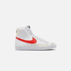 Flash Sale Nike Grade School Blazer Mid `77 White / Picante Red / Coconut Milk