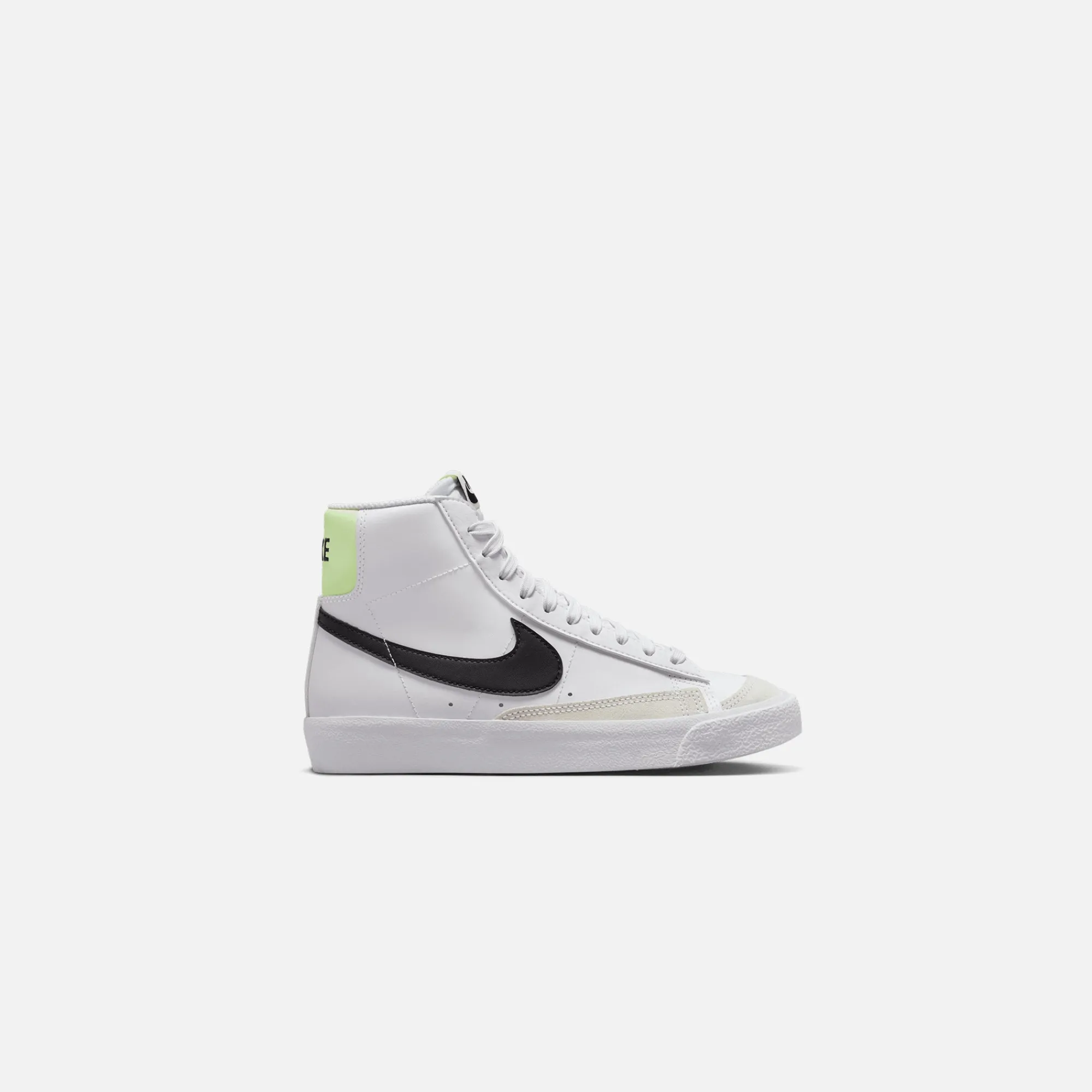 Best Sale Nike Grade School Blazer Mid `77 White / Black / Barely Volt