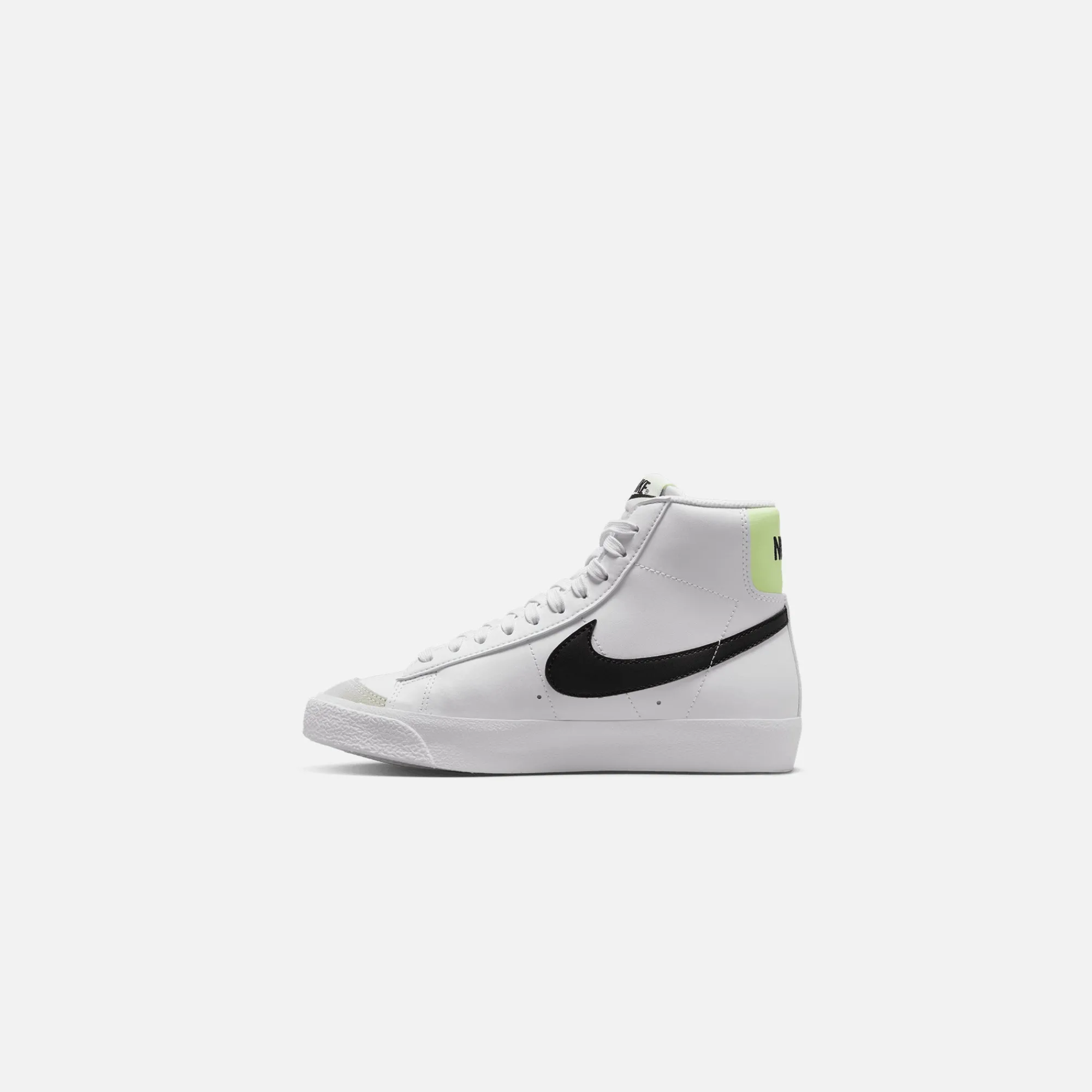 Best Sale Nike Grade School Blazer Mid `77 White / Black / Barely Volt