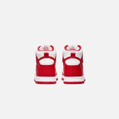 Best Nike Grade School Dunk High White / University Red