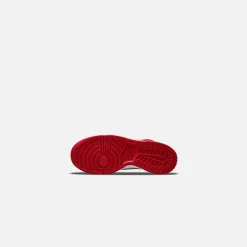 Best Nike Grade School Dunk High White / University Red