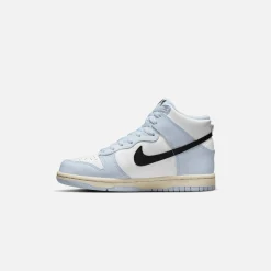 Outlet Nike Grade School Dunk High Summit White / Football Grey / Black