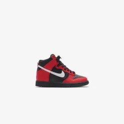 Cheap Nike Grade School Dunk High Black / White / University Red