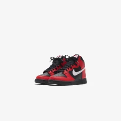 Cheap Nike Grade School Dunk High Black / White / University Red