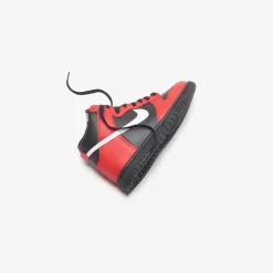 Cheap Nike Grade School Dunk High Black / White / University Red