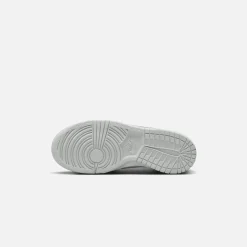 Shop Nike Grade School Dunk Low White / Pure Platinum