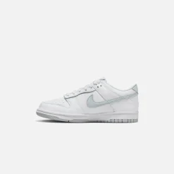 Cheap Nike Grade School Dunk Low White / Pure Platinum