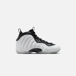 Fashion Nike Grade School Lil Posite One White / Metallic Silver / Black