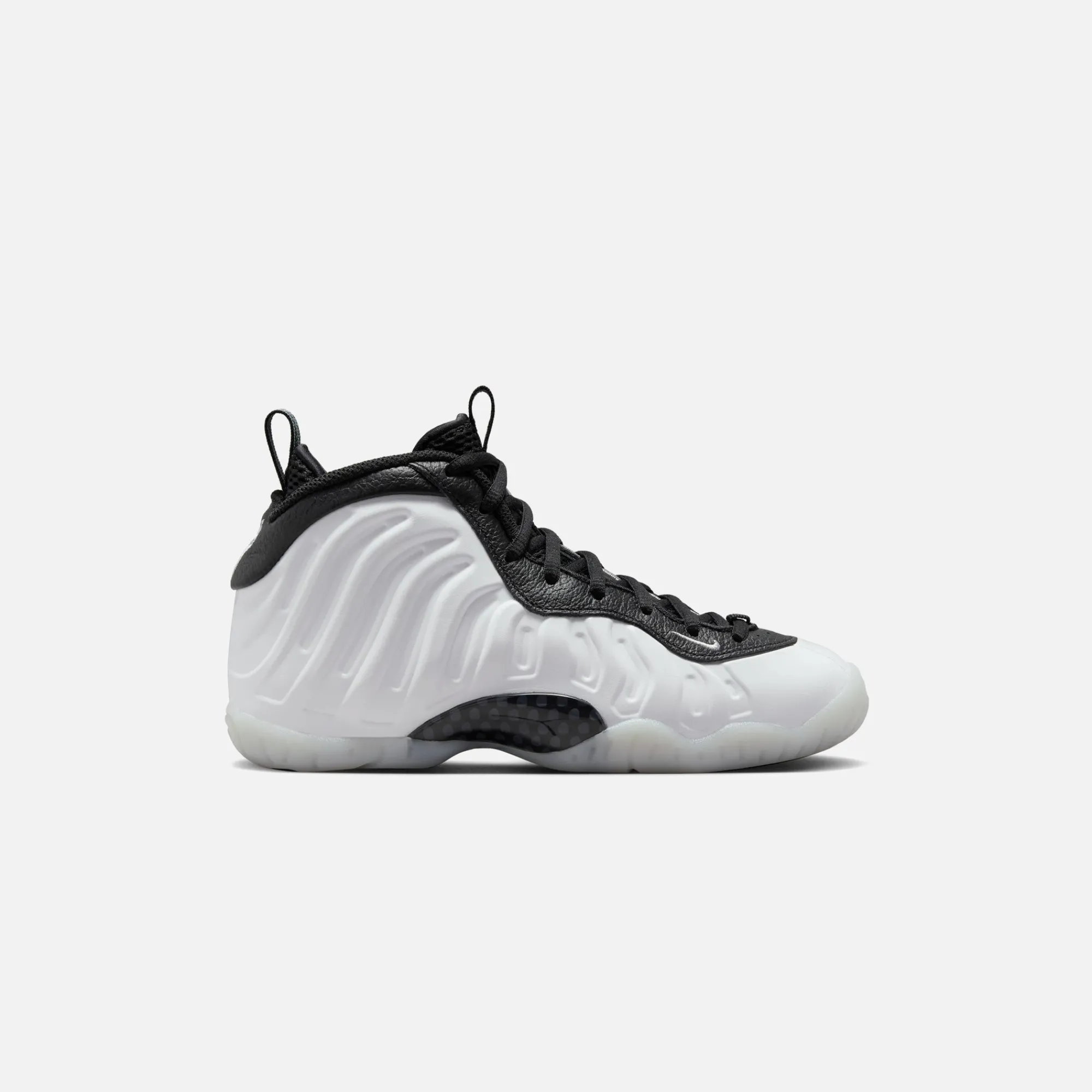 Clearance Nike Grade School Lil Posite One White / Metallic Silver / Black