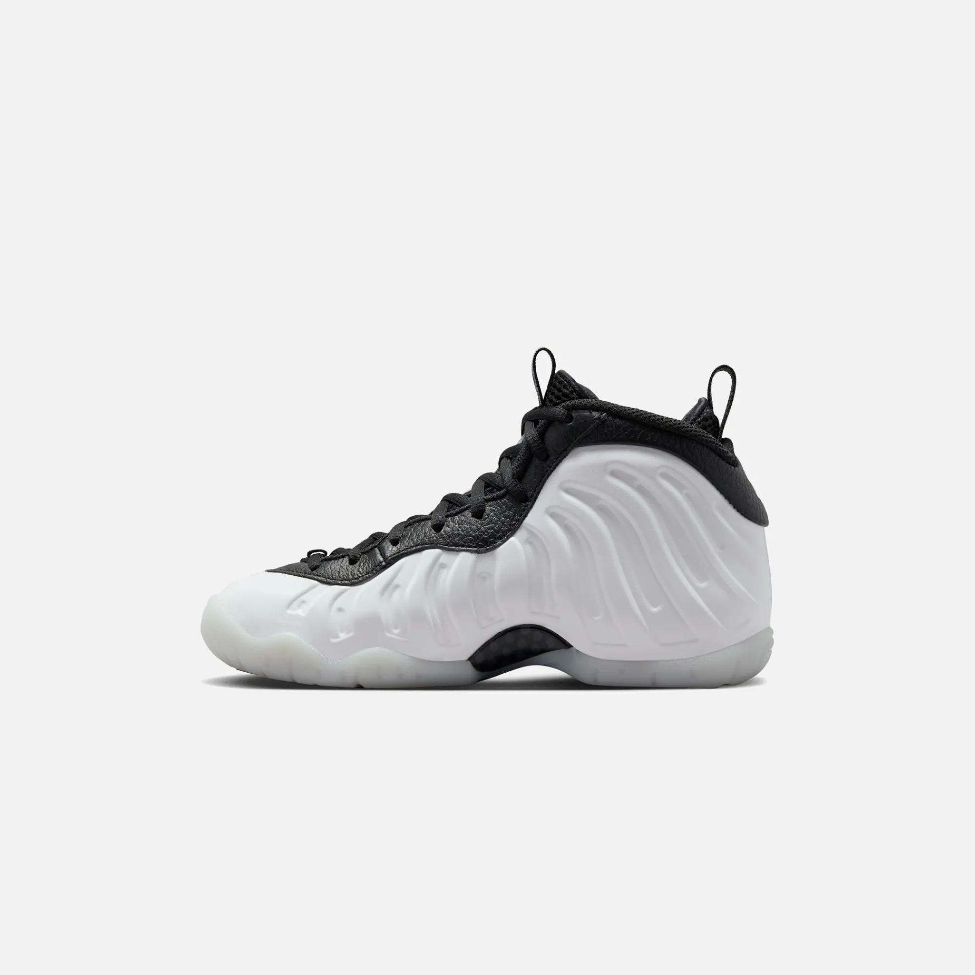 Clearance Nike Grade School Lil Posite One White / Metallic Silver / Black