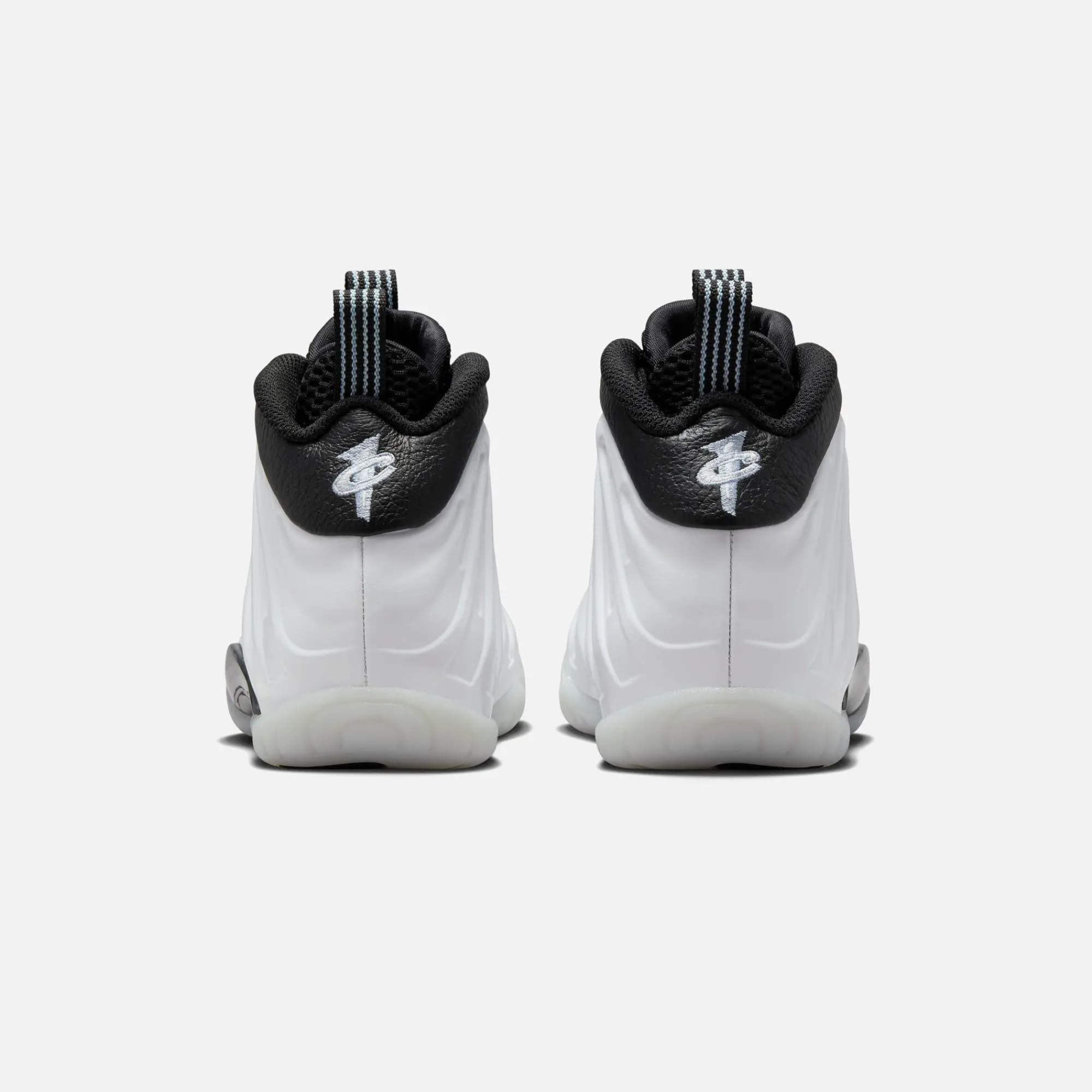 Clearance Nike Grade School Lil Posite One White / Metallic Silver / Black