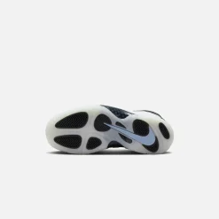 Clearance Nike Grade School Lil Posite One White / Metallic Silver / Black