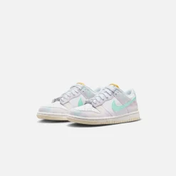 Cheap Nike Gs Dunk Low Gcel White / Mint Foam/ Phantom / Topaz