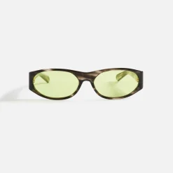 Cheap Flatlist Havana Sunglasses Solid Neon