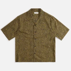 Clearance Saint Laurent Hawaiian Shirt Leopard