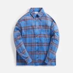 Fashion John Elliott Hemi Overshirt Marfa Check
