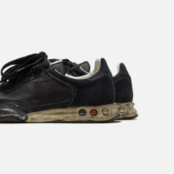 Best Sale Mihara Yasuhiro Herbie Og Sole Mix Material Low Black