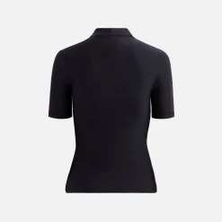 Hot Coperni High Neck Fitted Top Black