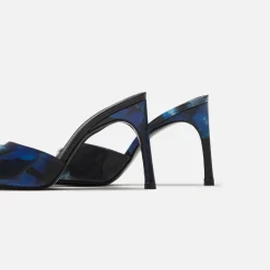 Online Coperni Holographic Logo Mule Blue / Black