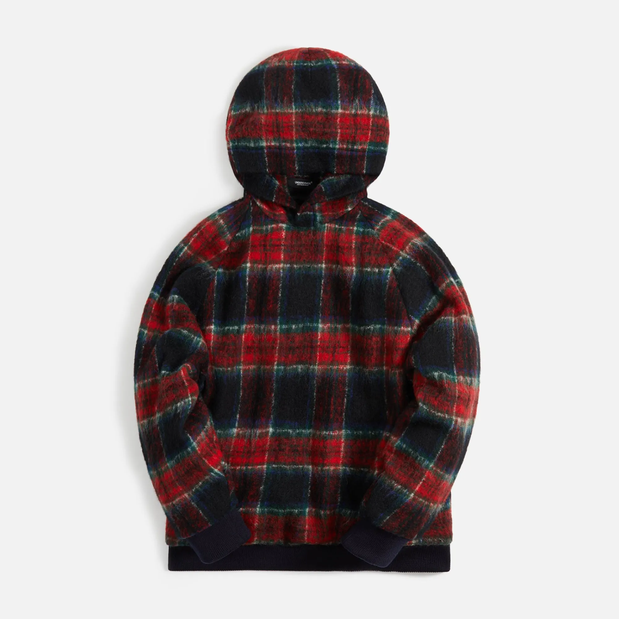 Online Undercover Hoodie Navy Check