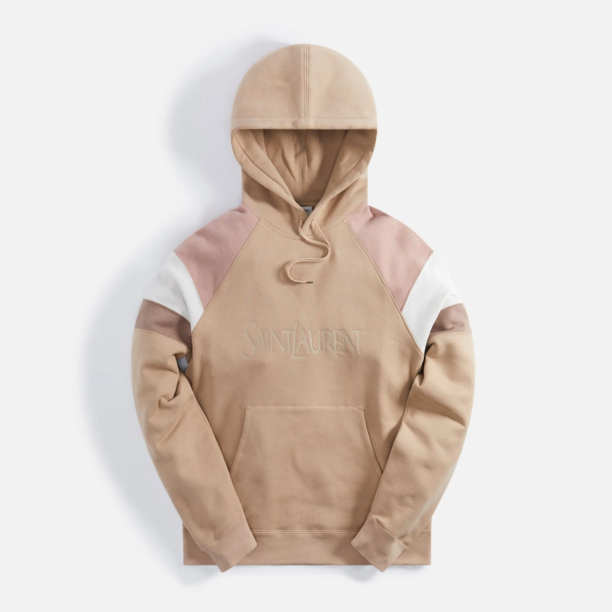 Hot Saint Laurent Hoodie Large New Bro Nude / Rose Givre / Dirt