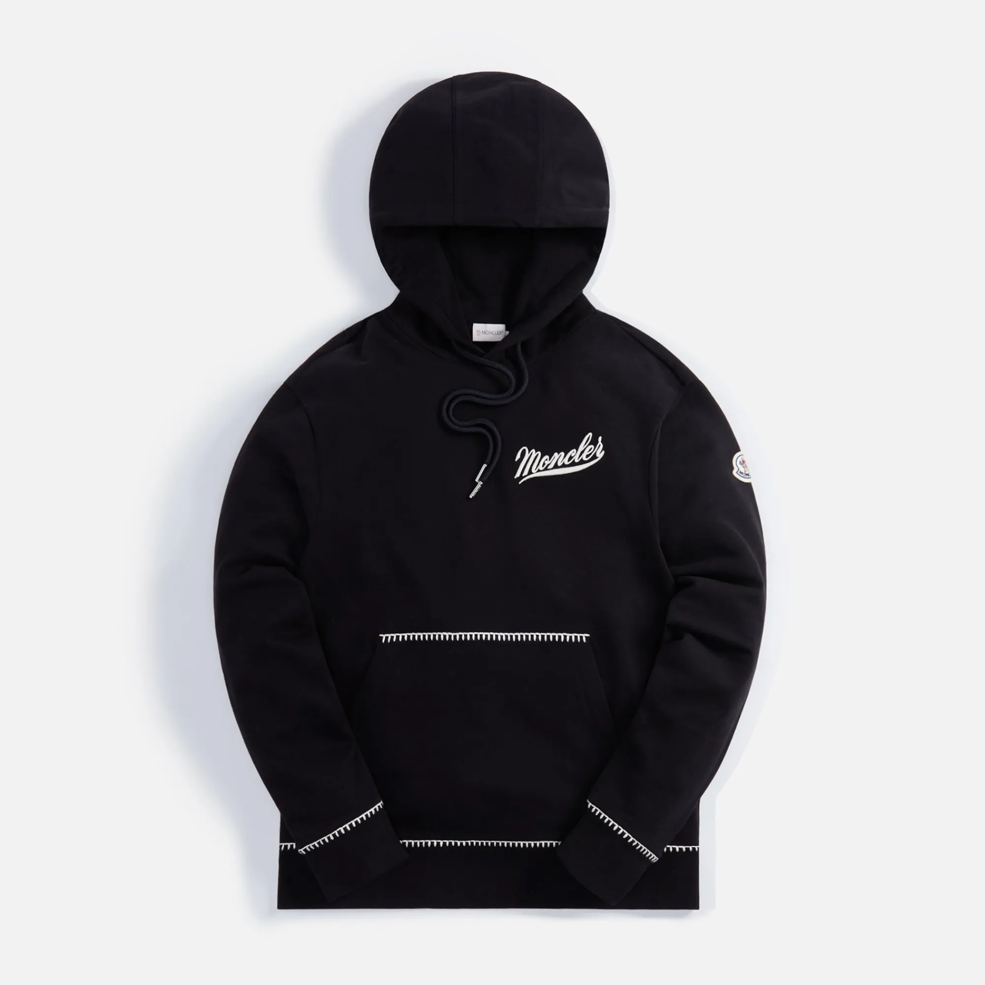 Sale Moncler Hoodie Sweater Black
