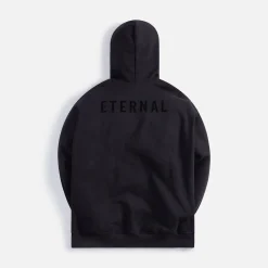 New Fear of God Hoodies Eternal Fleece Hoodies Black