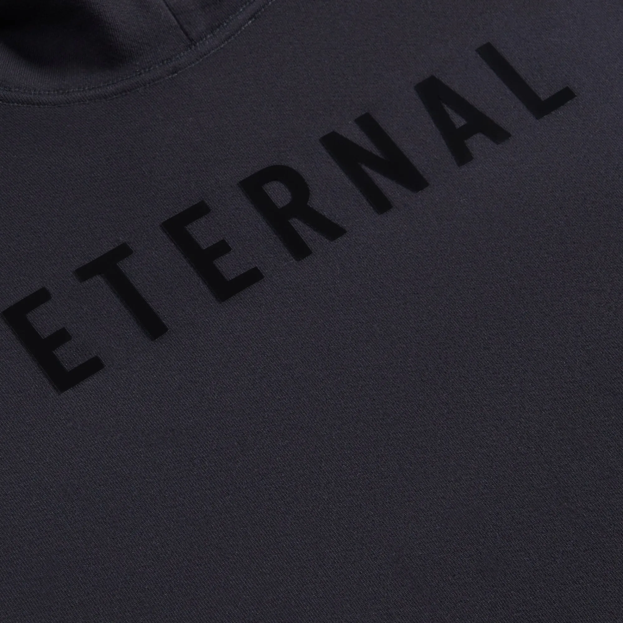 New Fear of God Hoodies Eternal Fleece Hoodies Black
