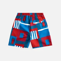 New by Parra Hot Springs Pattern Swim Short Multi