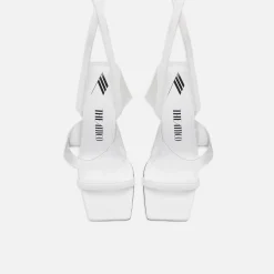 Discount The Attico Isa Sandal 115Mm White