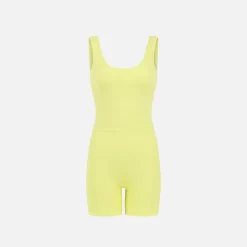 Best Year of Ours Johanna Onesie Cyber Lime