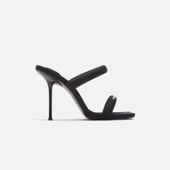 Outlet Alexander Wang Julie Tubular Webbing Sandal Black