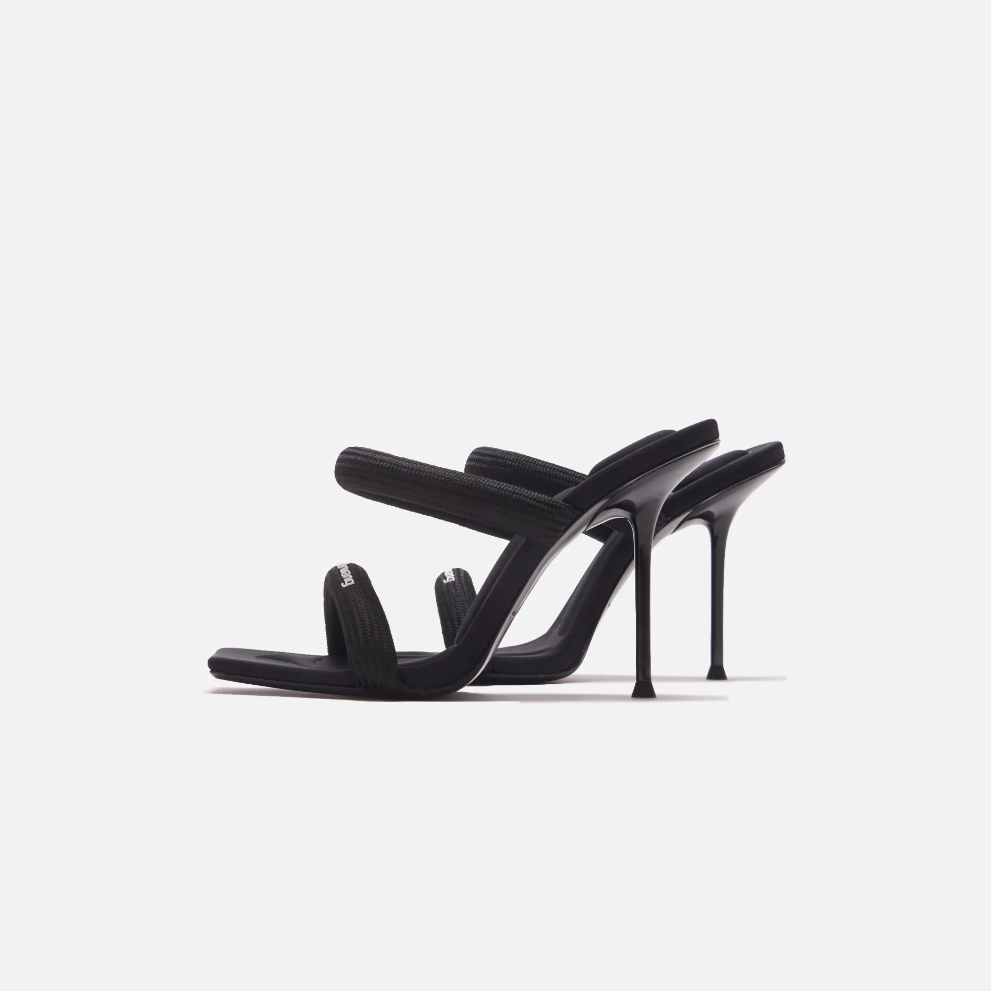 Outlet Alexander Wang Julie Tubular Webbing Sandal Black