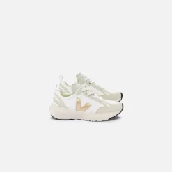 Hot Veja Junior Canary Alveomesh White Platine