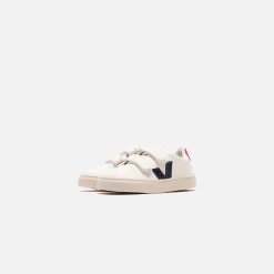 New Veja Junior Esplar Velcro White / Navy