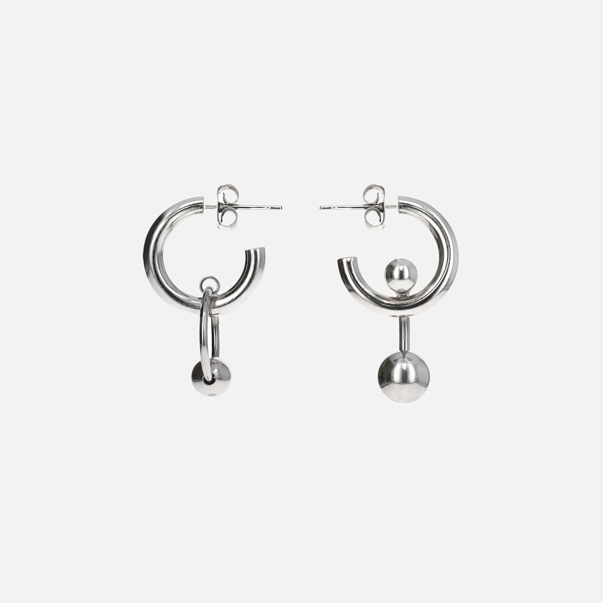 Outlet Justine Clenquet Karen Earrings Palladium