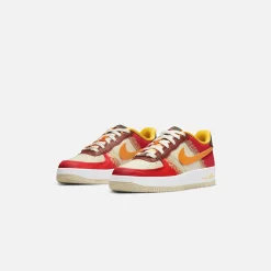Outlet Nike Kids Air Force 1 Prm Nyc T2 Habanero Red / Light Curry / Coconut
