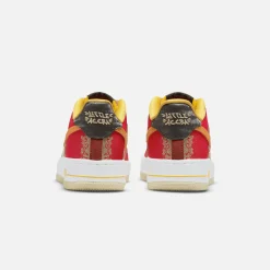 Outlet Nike Kids Air Force 1 Prm Nyc T2 Habanero Red / Light Curry / Coconut