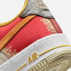 Outlet Nike Kids Air Force 1 Prm Nyc T2 Habanero Red / Light Curry / Coconut