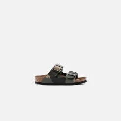 Discount Birkenstock Kids Arizona Birko-Flor Desert Soil Khaki