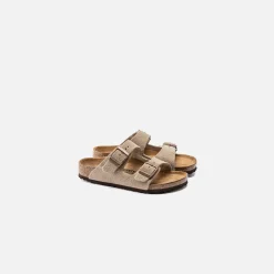 Online Birkenstock Kids Arizona Suede Taupe