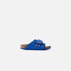 New Birkenstock Kids Kyoto Suede Ultra Blue