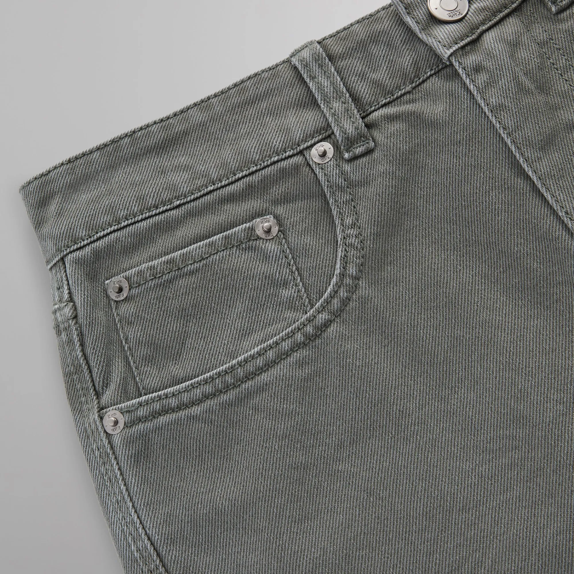 Outlet Kith 101 Centre Denim Jean Tinge
