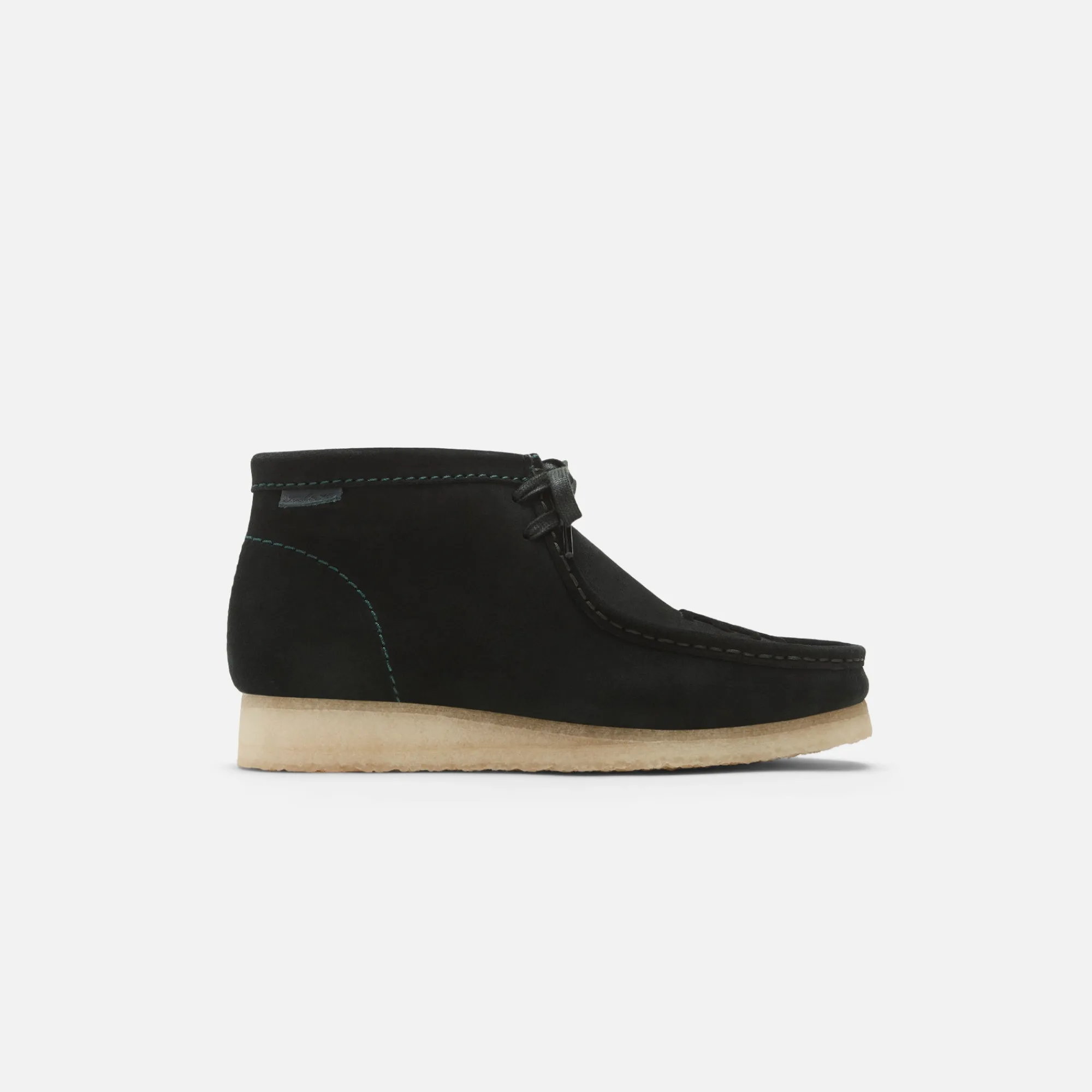 Cheap Kith & Clarks For New York Mets Wallabee Boot Dark Green Suede